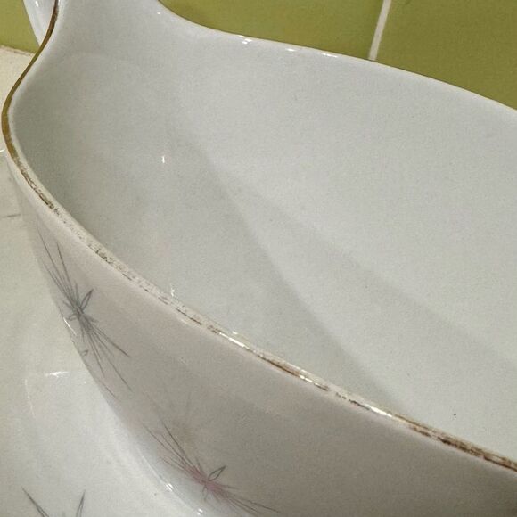 SELTMANN WEIDEN E. Bavaria Isolde 74 Gravy Boat with Starbursts - Picture 7 of 9